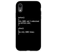 Programador Broma Programador Amante Carcasa para iPhone XR