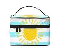 Programador Código Binario AzulBolsa de Maquillaje, Bolsa de Cosméticos Portátil para Mujer-Organizador de Cosméticos de Viaje, Regalo para Momentos Especiales