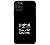 Programador de codificación Código mínimo. MAX Vibe Carcasa para iPhone 11 Pro MAX
