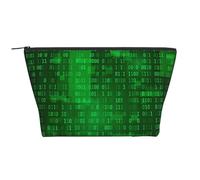 Programador de codificación de Datos binarios, Bolsa de artículos de tocador Bolsa de Maquillaje Bolsa de cosméticos Bolsa de artículos de tocador de Viaje portátil