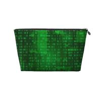 Programador de codificación de Datos binarios, Bolsa de artículos de tocador Bolsa de Maquillaje Bolsa de cosméticos Bolsa de artículos de tocador de Viaje portátil