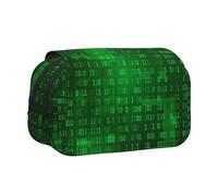 Programador de codificación de Datos binarios Estuche para lápices portátil con Doble Concha y Cremallera