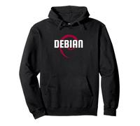 Programador de plugin de Debian Linux Tux Sudadera con Capucha