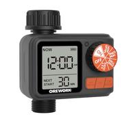 Programador de riego automático OREWORK para grifo 3/4”, temporizador compacto IPX5 con función DELAY