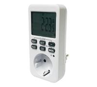 Programador digital semanal con gran display, fácil programación, múltiples ciclos, ideal para el control de riego y dispositivos eléctricos.