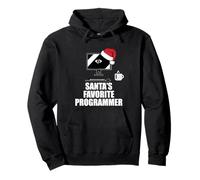Programador Favorito DE Santa Christmas Web Developer Meme Sudadera con Capucha