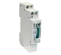 Programador mecánico diario, con rieles ajustables, diseño compacto y fácil manejo, ideal para programar tareas diarias de mecanizado.