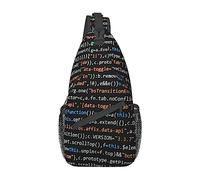 Programador Programación Código Hombres Sling Backpack, Travel Hiking Day Bag Crossbody Shoulder Bag.