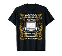 Programador Software Computadora Cerveza - Informático Camiseta