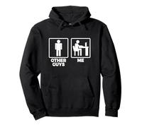 Programador Versus Regular Guys - Funny Developer Coder Sudadera con Capucha