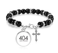 Programmer 404 Error Not Found - Pulsera de cuentas Boho Jewelry