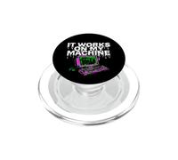 Programmer Coder It Works On My Machine PopSockets PopGrip para MagSafe