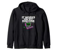 Programmer Coder It Works On My Machine Sudadera con Capucha