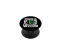 Programmer Coder Sanity Is Offline Retro Tech PopSockets PopGrip Adhesivo