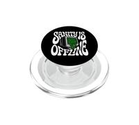 Programmer Coder Sanity Is Offline Retro Tech PopSockets PopGrip para MagSafe