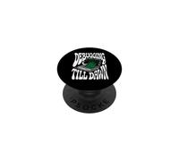 Programmer Debugging Till Dawn Late Night Coding Design PopSockets PopGrip Adhesivo