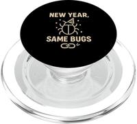 Programmer Developer Coding Humor Software Engineer New Year PopSockets PopGrip para MagSafe