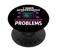 Programmer Floating Point Math 0.999 Problems PopSockets PopGrip Adhesivo