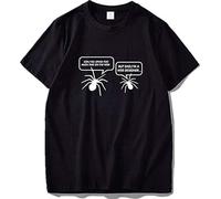 Programmer Funny I'm A Web Designer Spider Graphic Design Tops Unisex 100% Cotton Short-Sleeve T-Shirts Black XXL