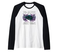 Programmer Hacker No Sleep Just Code Cyberpunk Brain Camiseta Manga Raglan