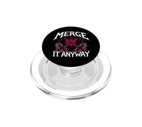 Programmer Humor Merge It Anyway Developer PopSockets PopGrip para MagSafe