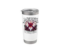Programmer Humor Merge It Anyway Developer Vaso térmico de acero inoxidable de doble pared