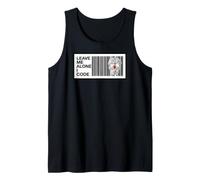 Programmer Leave Me Alone I Code Circuit Skull Camiseta sin Mangas