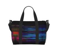 Programmer Program Code - Bolsas de viaje de fin de semana para mujer, bolsa de gimnasio deportiva, bolsa de lona para entrenamiento, durante la noche, Black, Talla única