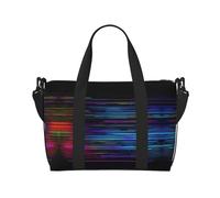 Programmer Program Code - Bolsas de viaje para fin de semana para mujer, bolsa deportiva de gimnasio, bolsa de lona para entrenamiento, durante la noche, Negro -, Talla única