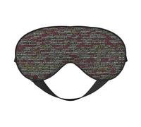 Programmer Programming Code - Máscara de ojos opaca suave de doble cara para relajación, presión cero