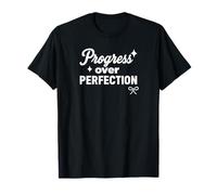 Progreso sobre la perfección Cita Cristiana Motivacional Camiseta