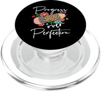 Progreso sobre la perfección Lápiz Leopardo Maestro Motivacional PopSockets PopGrip para MagSafe