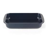 Progress BW11679WK Thermo Glass Roaster, Oven, Freezer, Microwave & Dishwasher Safe Roasting Tin, Triple Layer Technology, Freezer To Oven To Table Bakeware, For Meal Prepping, 29 cm, Navy