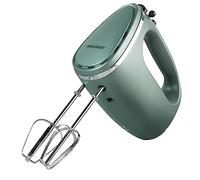 Progress EK4249PSHIMMERGRNWK Shimmer - Batidor de mano eléctrico, 5 velocidades y función turbo, botón de expulsión fácil, incluye accesorios de acero inoxidable, ganchos de masa, batidores de mezcla