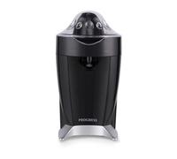 Progress EK5882PVDE, Exprimidor de cítricos eléctrico - directo al vaso, incluye dos conos de licuado intercambiables, uno amplio y otro pequeño, rotación multidireccional, 60 W