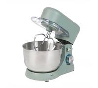 Progress Go Bake Stand Mixer - Batidora eléctrica grande con bol de acero inoxidable de 4L, 8 velocidades y función pulse, accesorios para batir, gancho para masa y varillas, 1300W