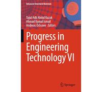 Progress in Engineering Technology VI: 229 (Advanced Structured Materials, 229)