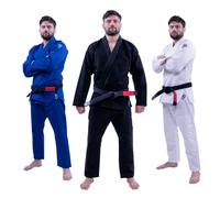 Progress Jiu Jitsu Academy Gi | Ligero BJJ Con Cinturón Blanco Gratis | Kimono Para Hombres y Mujeres | Resistente al Desgarro Para Entrenamiento y Competición
