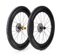 PROGRESS Juego de ruedas para cubierta tubular SPACE DISC 12X100/12X142 compatib
