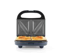 Progress Mellow sandwichera, 2 rebanadas, 750 W | Placas antiadherentes, control automático de temperatura, pilotos encendido/listo, asa de transporte, formato compacto