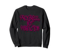 Progress Not Perfection Graffiti Motivational Art Sudadera