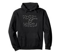 Progress Not Perfection Graffiti Motivational Art Sudadera con Capucha