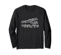 Progress Over Perfection Graffiti Motivation Manga Larga