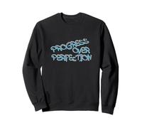 Progress Over Perfection Graffiti Motivation Sudadera
