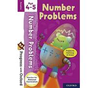 Progress with Oxford: Number Problems Age 4-5 - Practise for School with Essential Maths Skills
