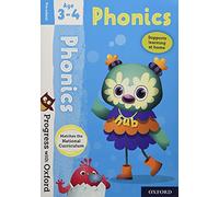 Progress with Oxford: Phonics Age 3-4 - Prepare for School with Essential English Skills