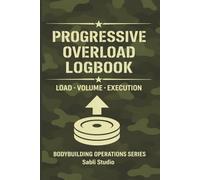 Progressive Overload Logbook: Load · Volume · Execution. Bodybuilding Operations Series.