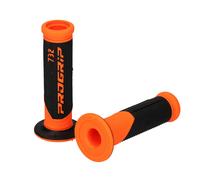 PROGRIP 732 Doble Densidad Road Grips Manejas Grips Abierto Negro/Naranja