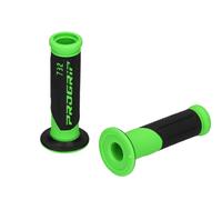 PROGRIP 732 Doble Densidad Road Grips Manejas Grips Abierto Negro/Verde Neón