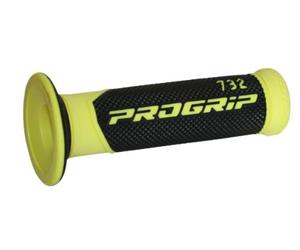 PROGRIP 732 - Mango para Scooter, Color Amarillo y Negro